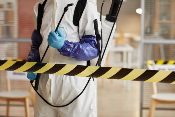 Professional Infectious Disease Decontamination technician working in Canehill, AR